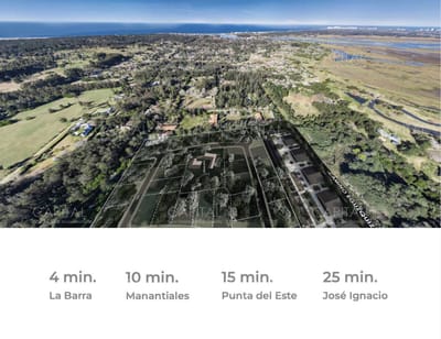 Lote en venta en barrio cerrado Estancia Miramar en Eguzquiza La Barra