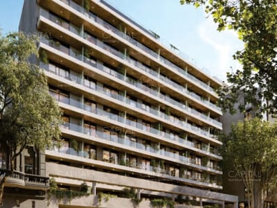 Apartamento de dos dormitorios, City Home, Proyecto en pozo, Cordón, Montevideo.