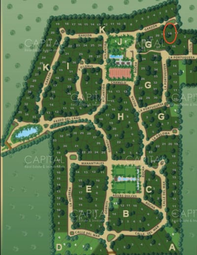 Terreno en venta en barrio cerrado Pinar del Faro José Ignacio