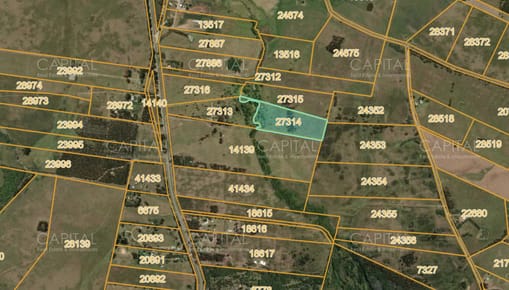 Chacra de 5 has sobre ruta 104 próximo Pueblo Mío, NARBONA La Plantación