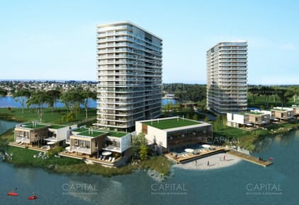 Apartamento esquinero de dos dormitorios plus en Carrasco Boating