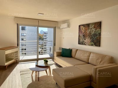 Apartamento de un dormitorio amoblado en alquiler Pocitos Nuevo