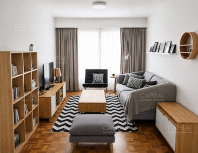 Apartamento de dos dormitorios en venta zona Pocitos