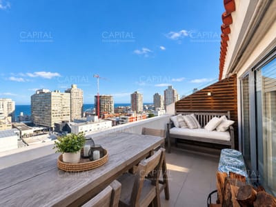 Apartmento de 3 dormitorios en Peninsula, con vista al mar