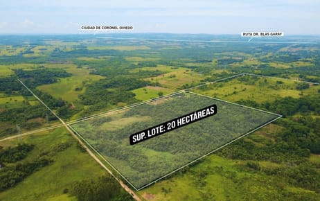 Granja en venta 20 hectareas, para agricultura y ganaderia  CAAGUAZÚ 