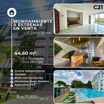 MONOAMBIENTE EN VENTA