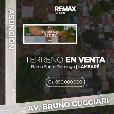 VENTA | TERRENO zona AV. BRUNO GUGGIARI