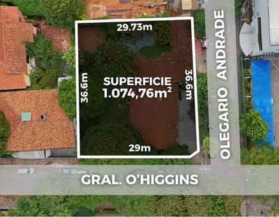 Terreno Esquina 1.076m² Villa Morra - AR3A- 29m Frente 