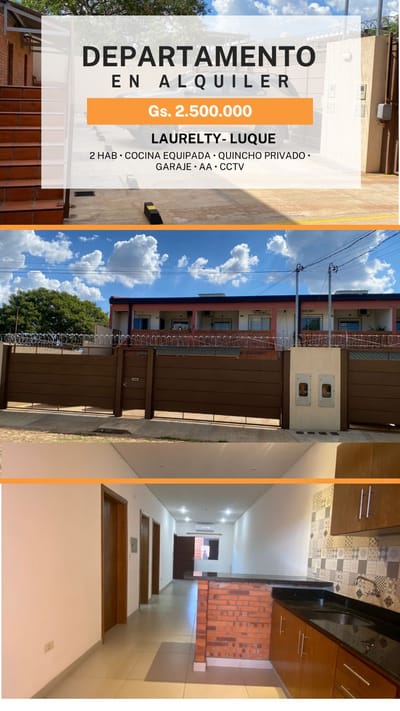 ALQUILO CASA EN LUQUE LAURELTY