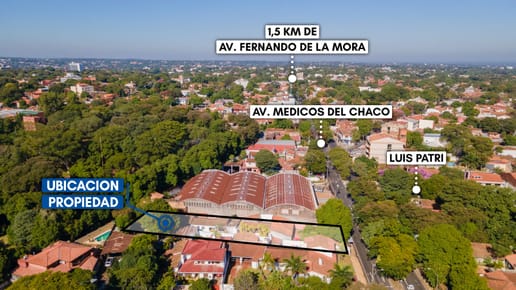Terreno con construcción sobre médicos del chaco