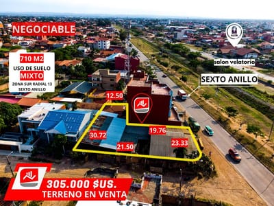 TERRENO EN VENTA ZONA SUR