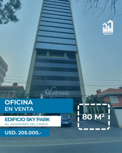 Oficina De Elite Con 80 M² En Venta En El Edificio Sky Park | Torre 2 /10B✨