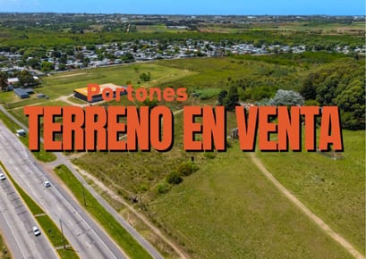 Se vende terreno en Ruta 8 próximo Zona América