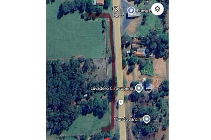 VENDO TERRENO DE 4 HECTÁREAS SOBRE LA RUTA PY08 EN GUAYAIBÍ