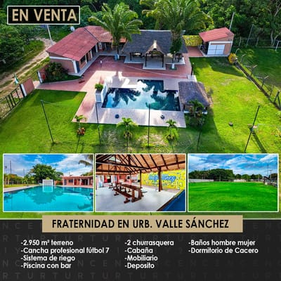 FRATERNIDAD EN VENTA