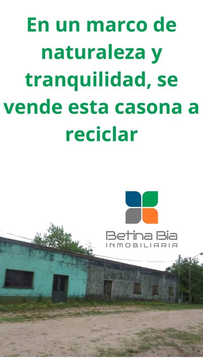 CASONA A RECICLAR - POLANCO DEL YI
