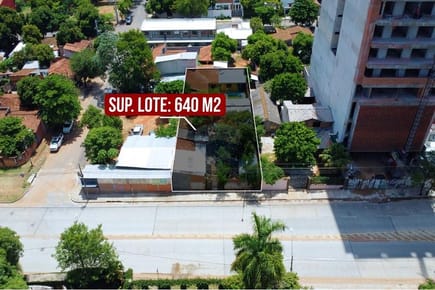 TERRENO EN VENTA SOBRE MOLAS LOPEZ. BO. MBURUCUYA. ASUNCION