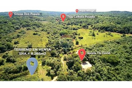 VENDO  5 hectáreas y 8,265 EN ALTOS  CORDILLERA