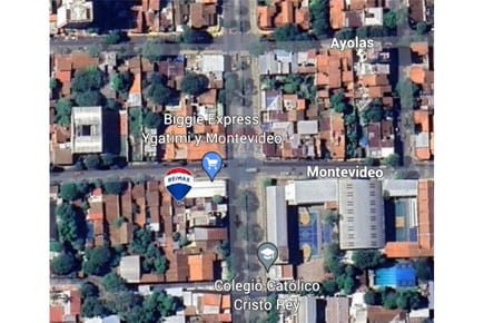 Vendo terreno sobre Montevideo, centro de Asunción