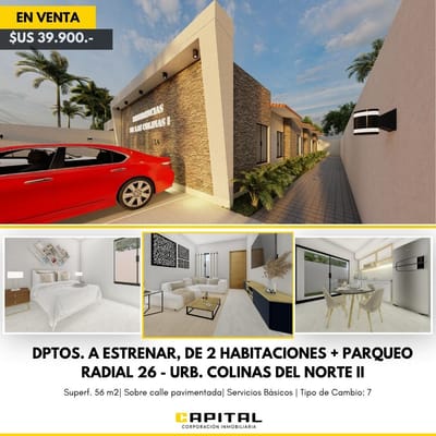complejo residencial zona norte dptos venta