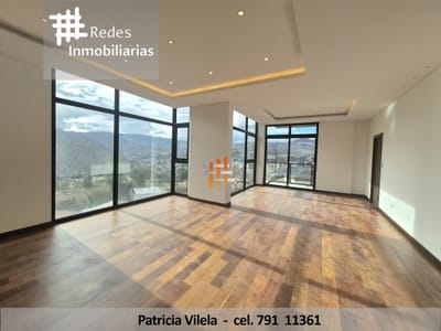 EN VENTA HERMOSO DEPARTAMENTO A ESTRENAR EN ACHUMANI 