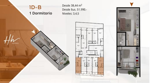 Preventas en Edificio HH HOME