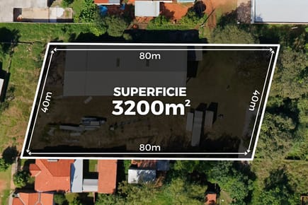 Terreno amurallado de 3200 M2 en Luque