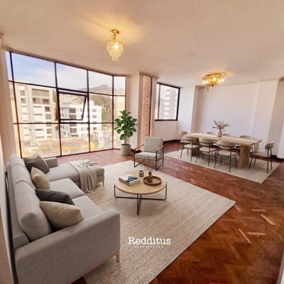 Departamento en venta en San Miguel, 4 dormitorios + servicio