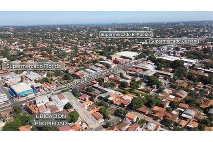 Terreno 1.050m² Ruta Mcal Estigarribia - Fernando De La Mora - 10x100 