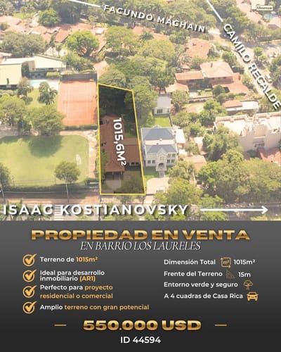 VENTA DE CASA, GRAN OPORTUNIDAD EN BARRIO LOS LAURELES