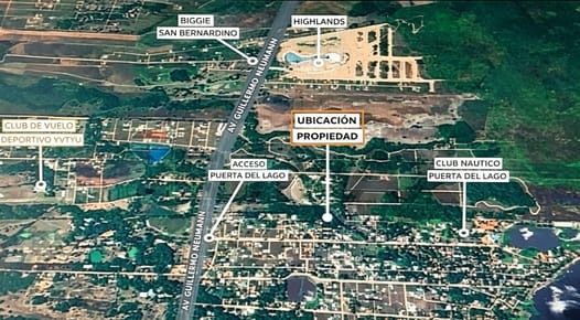 Terreno en venta – San Bernardino, Cordillera – Barrio Cerrado Puerta del Lago