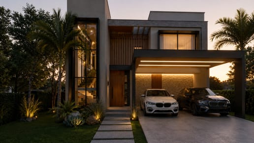 Exclusiva residencia frente a la laguna - Condominio La Ribera