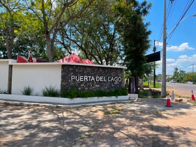 Vendo amplio terreno en Puerta del Lago San Bernardino. NF