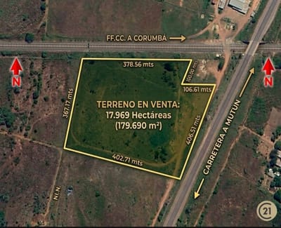 TERRENO, PUERTO SUAREZ