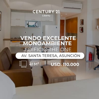 Exclusivo Monoambiente Amoblado con Renta Activa en Edificio The One