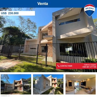 AMPLIA RESIDENCIA EN VENTA EN SAN BERNARDINO – URBANIZACIÓN SANBER I