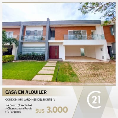 CASA EN ALQUILER - JARDINES DEL NORTE 4 (NORTE)