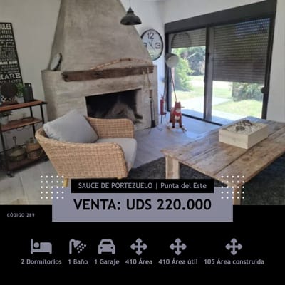 Venta, CASA, 2 dormitorios, PUNTA PUNTA DEL ESTE, MALDONADO, URUGUAY