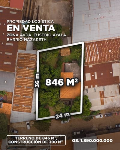 DEPÓSITO, TALLER O CENTRO LOGÍSTICO EN VENTA – BARRIO NAZARETH