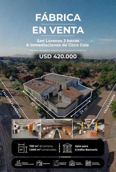 En venta fábrica/ depósito/ showroom