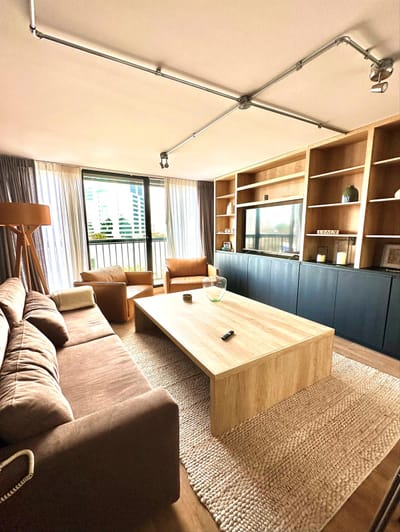 Alquiler Temporal Apartamento Pocitos 2 Dormitorios 2 Baños Muebles Garaje