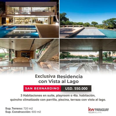 RESIDENCIA CON VISTA AL LAGO - SAN BERNARDINO