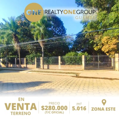 TERRENO EN VENTA – ZONA ESTE