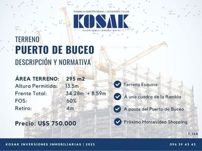 TERRENO EN PUERTO DE BUCEO