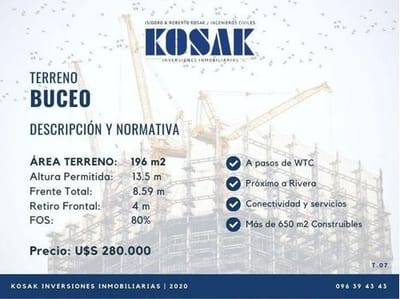 Terreno Buceo