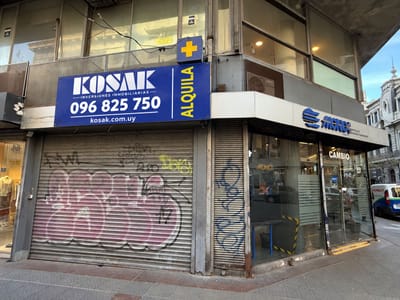 Alquiler Local Comercial 18 de Julio – 45m2 de Planta y 105m2 totales