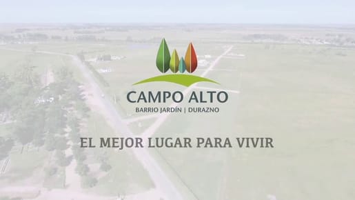 Terreno en Campo Alto Barrio Jardín en Venta – Durazno