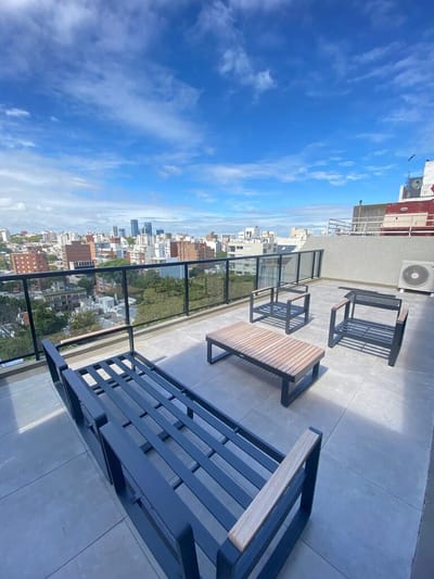 Venta pent-house a estrenar 2 dormitoritos , terraza 20m2 y garage doble , totalmente equipado