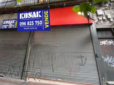 Local comercial con renta  sobre 18 de Julio | 514 m² Construidos