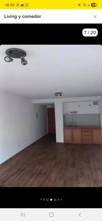 Monoambiente próximo al shopping punta Carretas